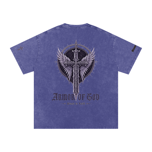 Armor of God - Royal Covenant Snow-Wash Tee