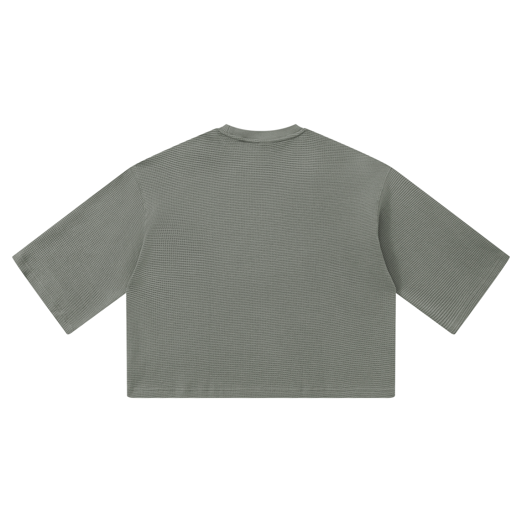 Unisex Waffle Boxy T-Shirt