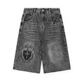 Men’s Vintage Wide Leg Denim Shorts