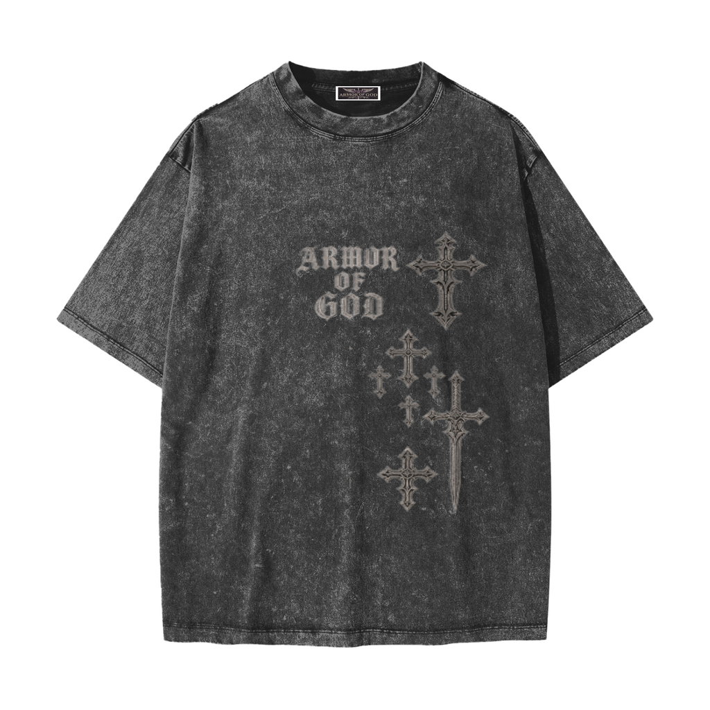Heavyweight Snow Washed T-Shirt