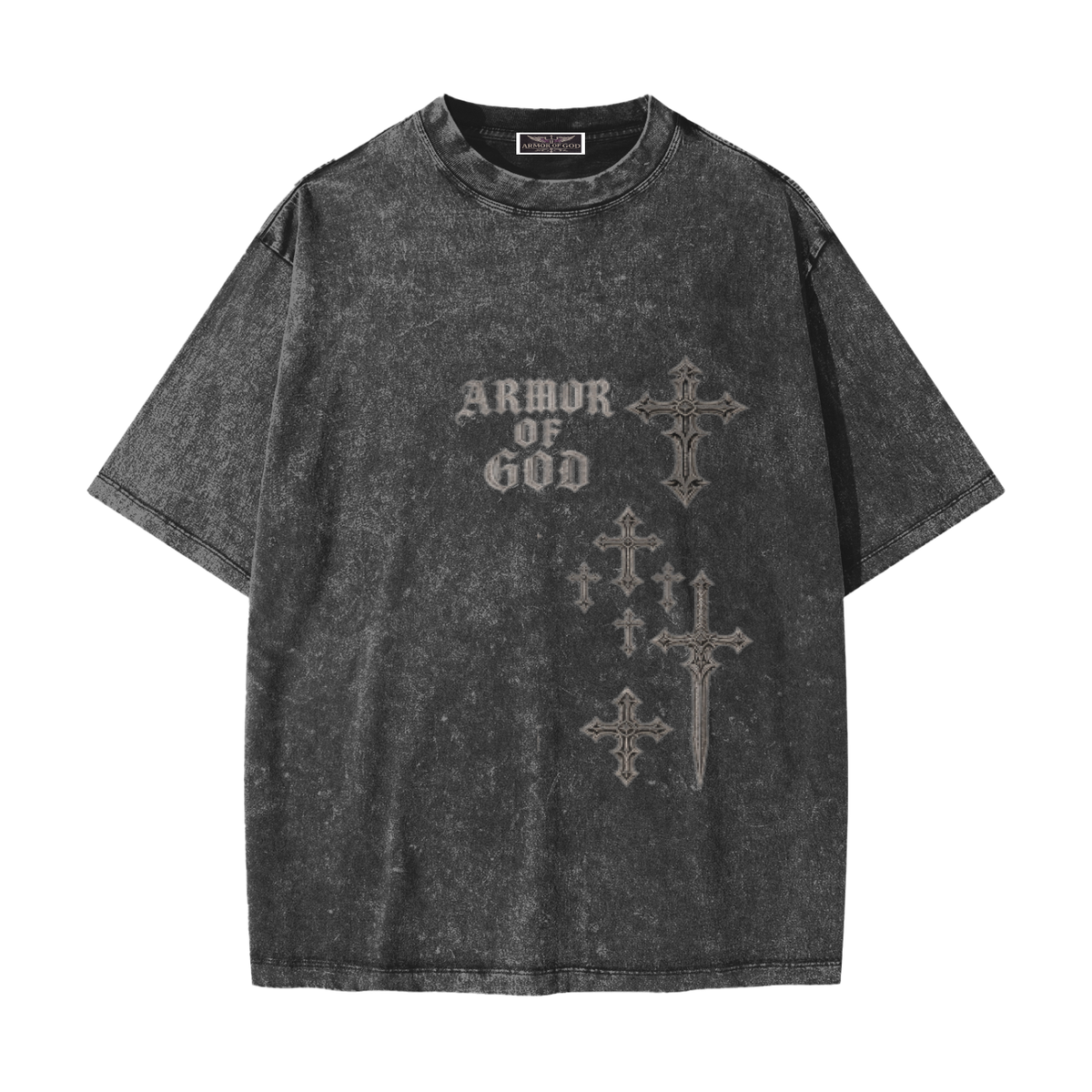Heavyweight Snow Washed T-Shirt