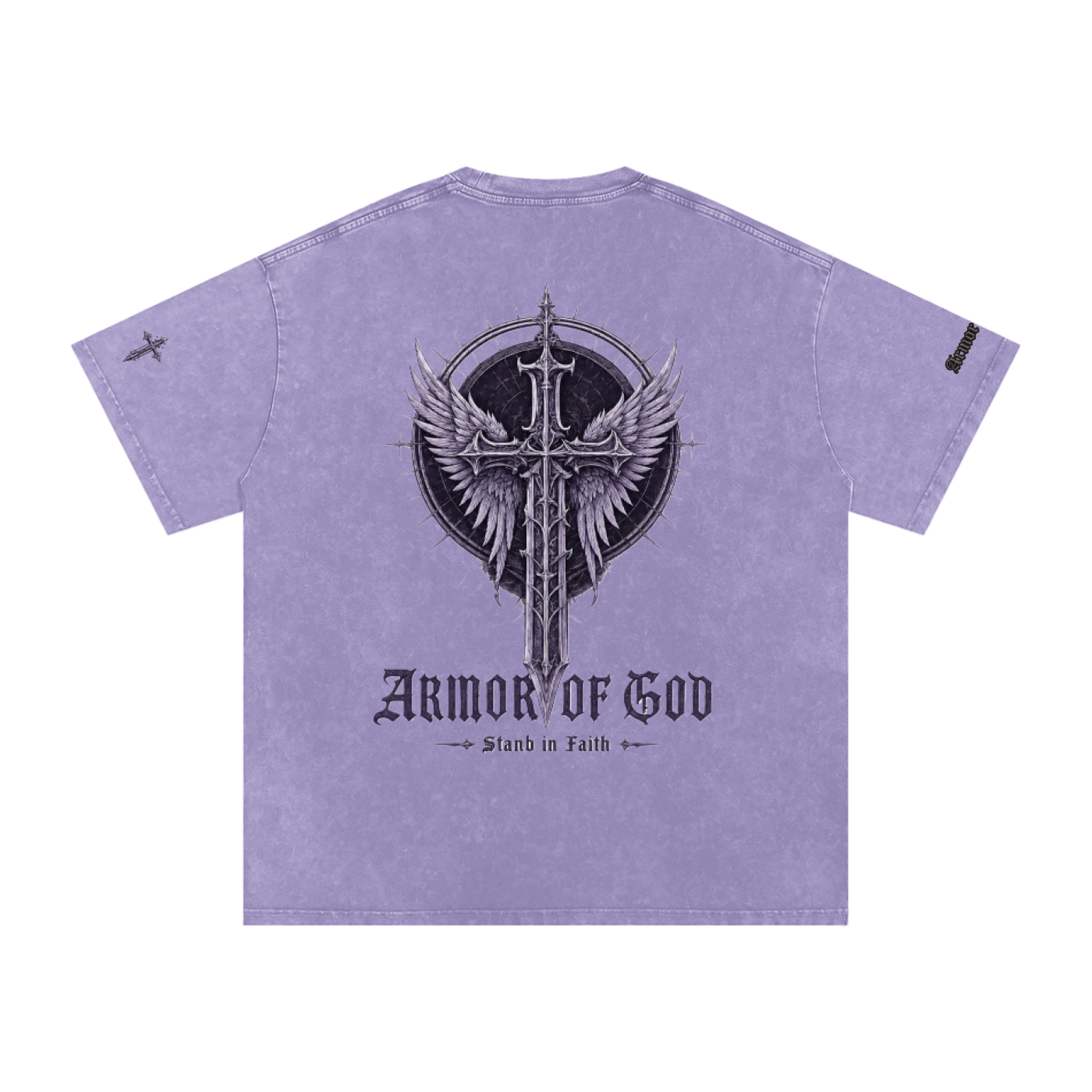 Armor of God™ Royal Covenant Snow-Wash Tee