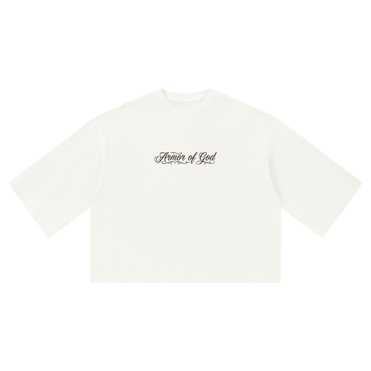 Unisex Waffle Boxy T-Shirt