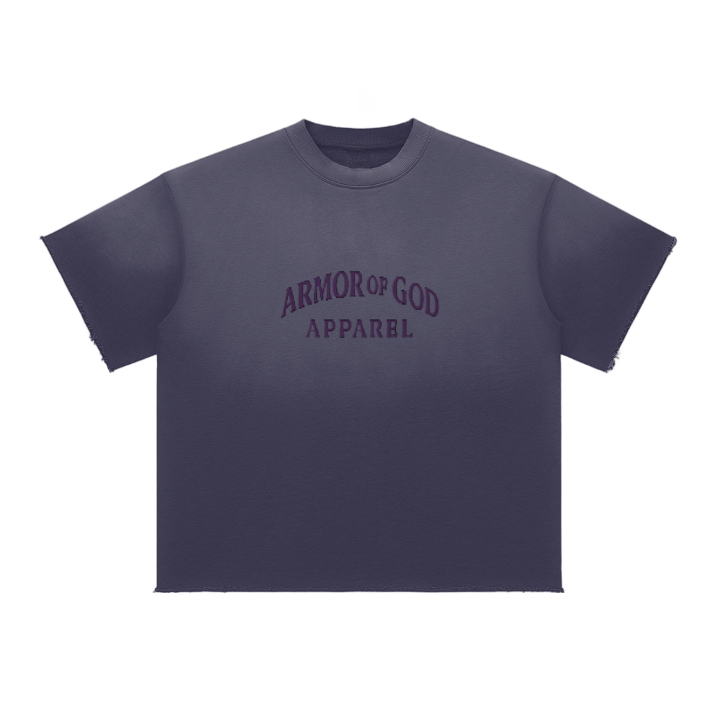 Sun Fade Raw Edge T-Shirt