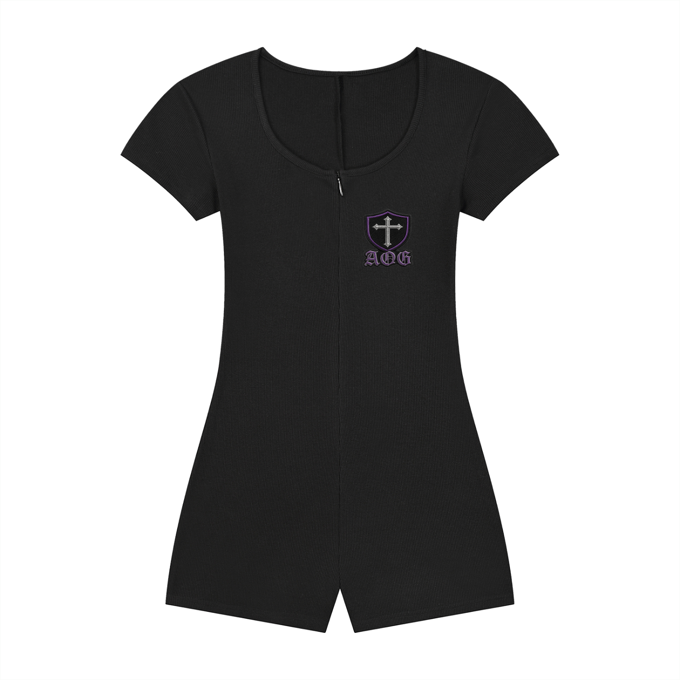 Divine Form Tie-Waist Romper